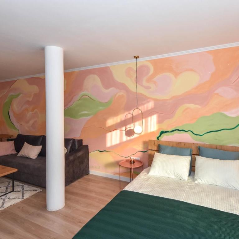 Hostel Havana - Studio s King-sajz Krevetom i Sofom na Izvlačenje - 1