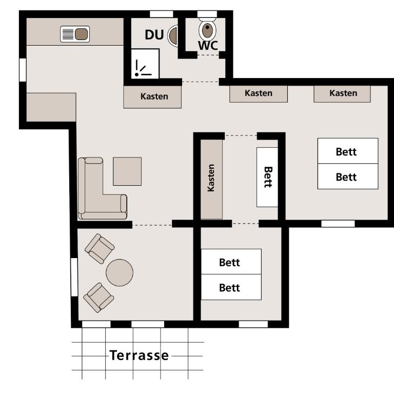 Feriendorf zum störrischen Esel - Bungalow - 5
