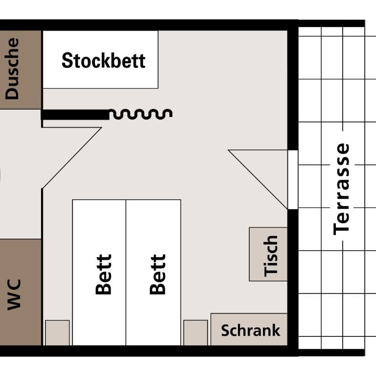 Feriendorf zum störrischen Esel - Bungalow Familial - 8