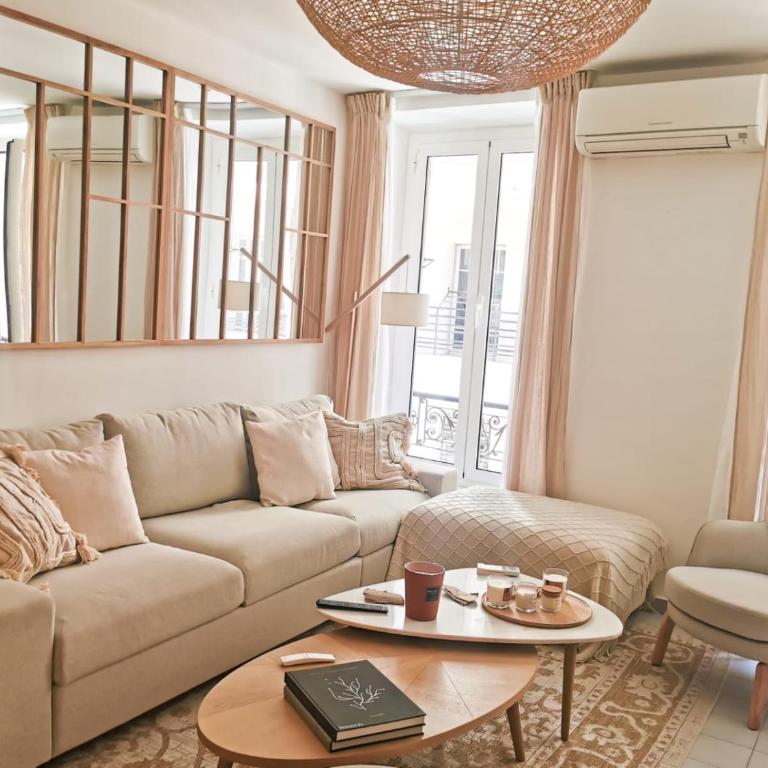 Nice Renting - PAGANINI - Spacious Apartment - 2 BedRooms - King Bed - Bathtub - Heart of Nice - Appartement 2 Chambres - 38