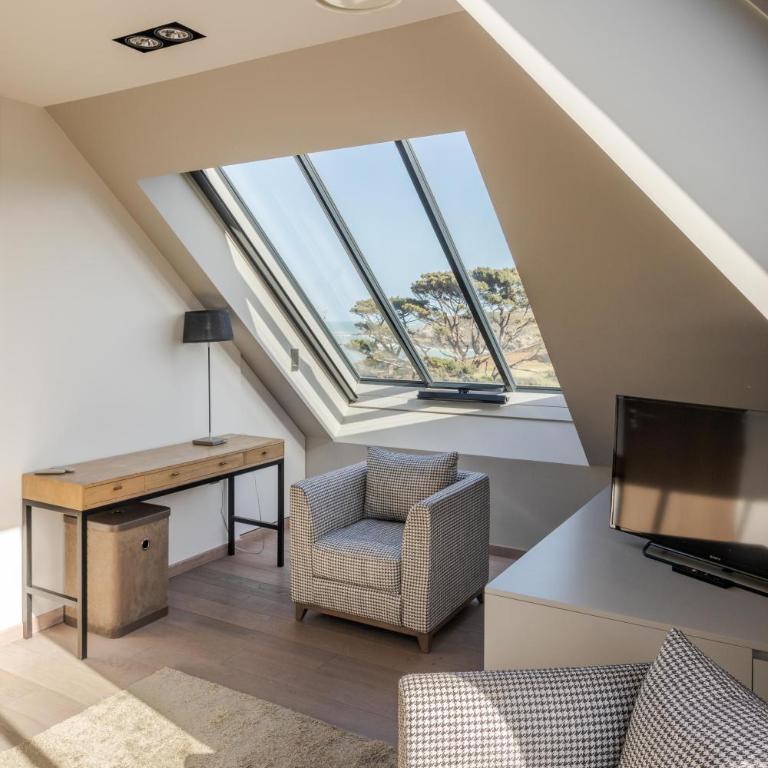 Résidence Premium Le Bénétin- Saint Malo - Deluxe Apartment mit Meerblick (6 Erwachsene) - 15