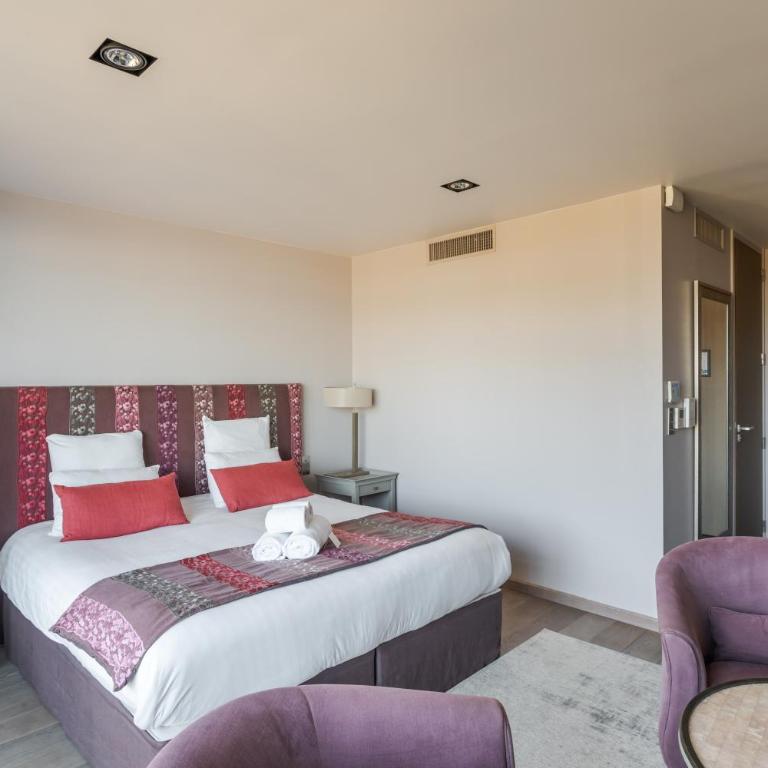 Résidence Premium Le Bénétin- Saint Malo - Doppelzimmer mit Balkon und seitlichem Meerblick - 4
