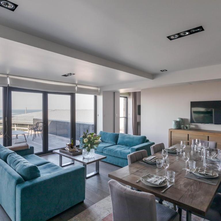 Résidence Premium Le Bénétin- Saint Malo - Deluxe Apartment mit Meerblick (4 Erwachsene) - 11