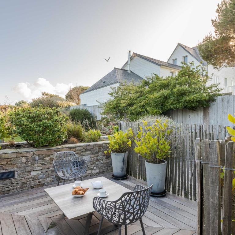 Résidence Premium Le Bénétin- Saint Malo - Apartment mit Gartenblick und seitlichem Meerblick - 1