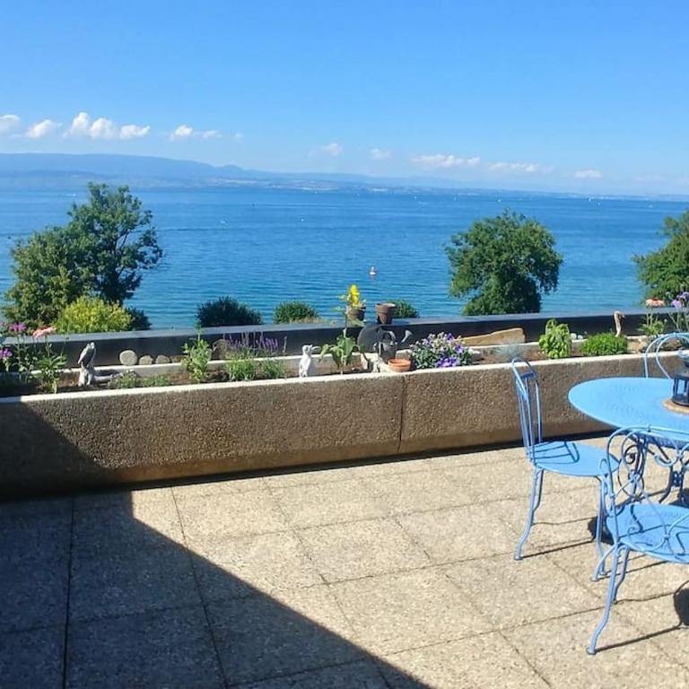 Lakefront. Appartement pieds dans l'eau. View and direct access to the lake. - Appartement 2 Chambres - 1