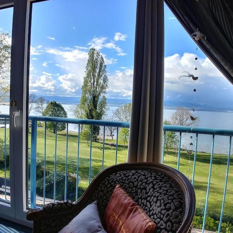 Lakefront. Appartement pieds dans l'eau. View and direct access to the lake. - Appartement 2 Chambres - 11