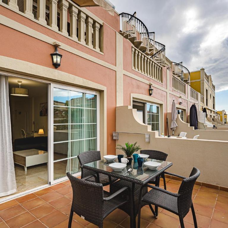 Paraíso Palm Mar beautiful spacious apartment with air condition and heated pool - Apartamento de 1 dormitorio - 16