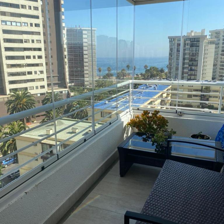 En VIÑA DEL MAR, maravilloso y nuevo depto - Apartamento de 3 dormitorios - 35