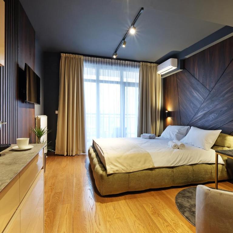 Belgrade Waterfront Apartments - Arcadia - Deluks Dvokrevetni Studio sa Bračnim Krevetom - 3