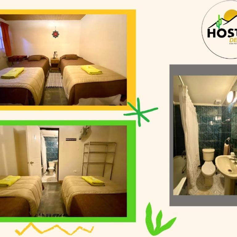 Hostal Desert - Habitación Doble Estándar - 2 camas - 1