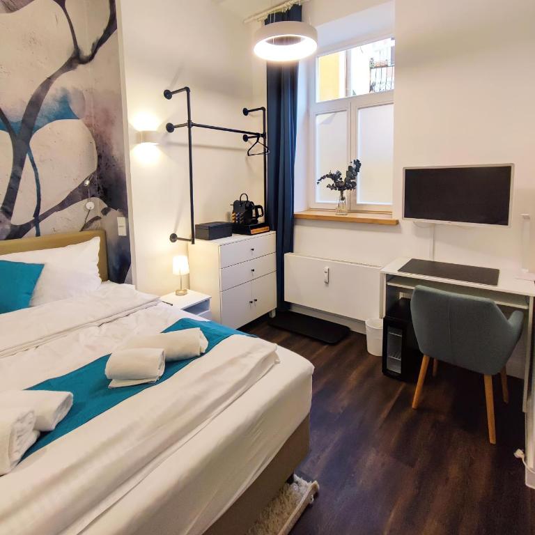 HOMELY STAY Studio 1 - Small and cozy Self-Check-In Room in Munich - Estudio con 1 cama grande - 4