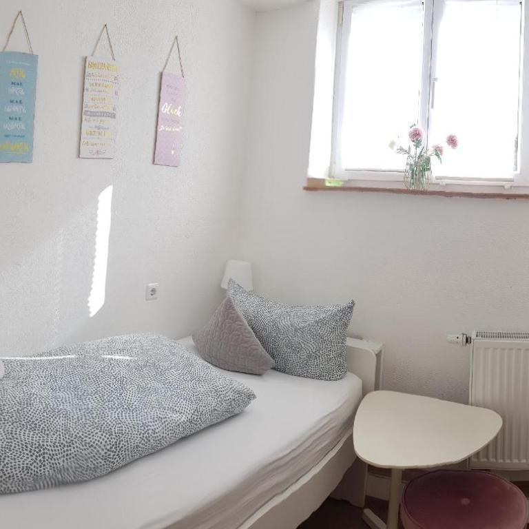 House LA Neuschwanstein Blick - Budget City Hotel - Kleines Einzelzimmer mit eigenem Badezimmer - 3