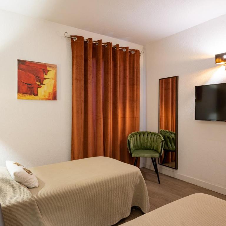 Hôtel l'Amandière - Chambre Lits Jumeaux - 3
