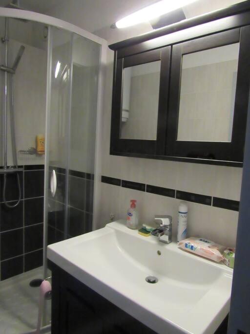 studio moderne avec coin montagne la vallée blanche 2 La Foux d Allos - Apartment mit 1 Schlafzimmer - 11