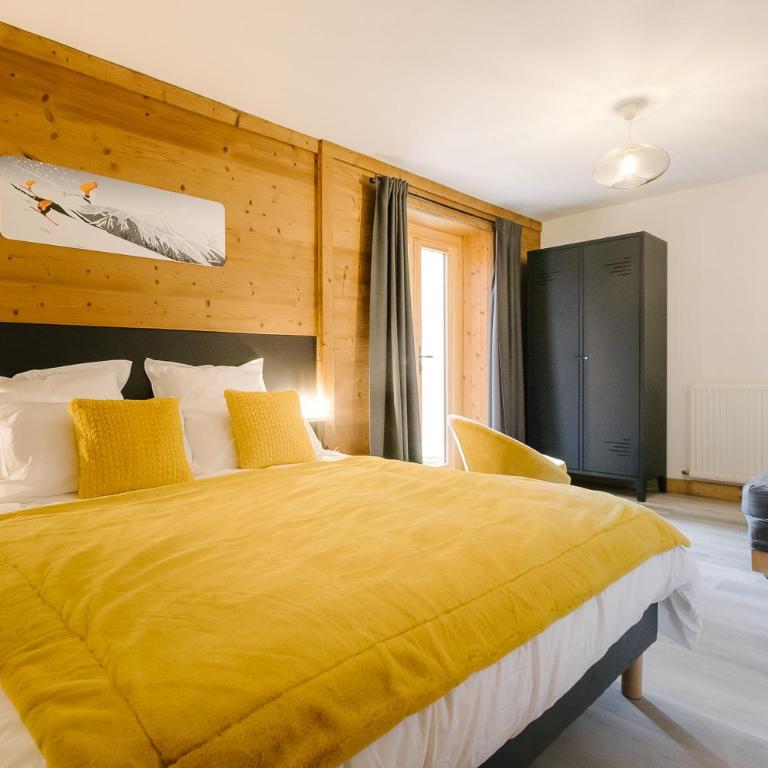 Les 9 Névés, Restaurant & Chambres d'hôtes - Chambre Double Deluxe - 3