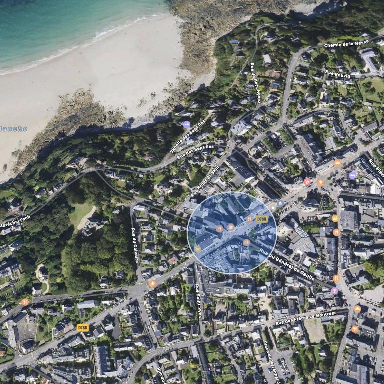 Appartement hyper centre Perros-Guirec - Apartment mit 2 Schlafzimmern - 5