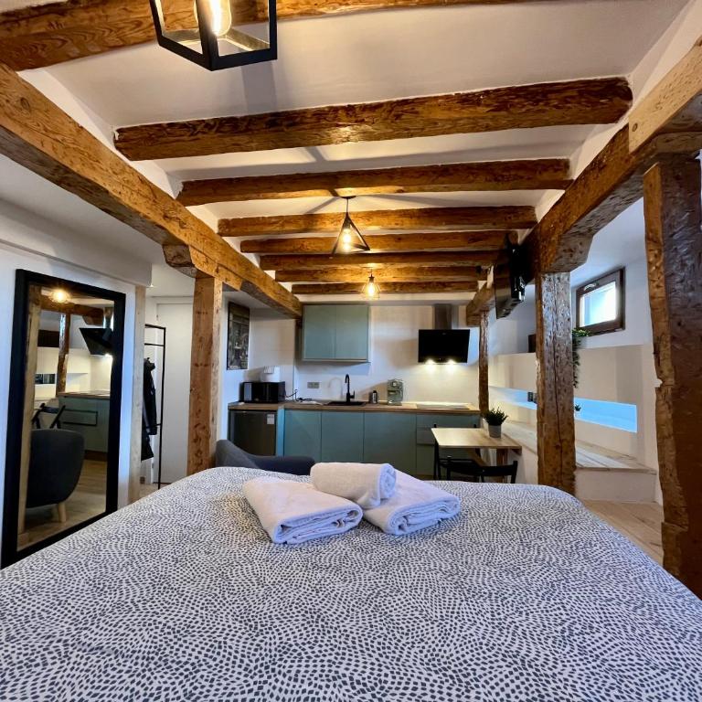 AtuaireHome Loft con encanto en el corazón de Burgos Dauda - Apartamento de 1 dormitorio - 5