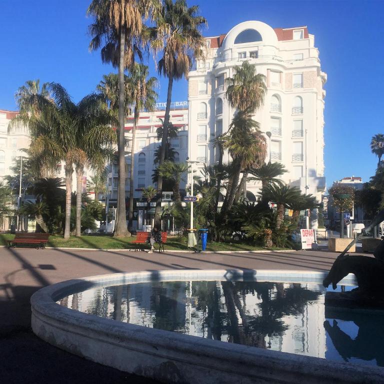 T2 proche de la gare, à 10 minutes à pieds de la Croisette, piscine & parking dans résidence de haut standing - Appartement 1 Chambre - 87