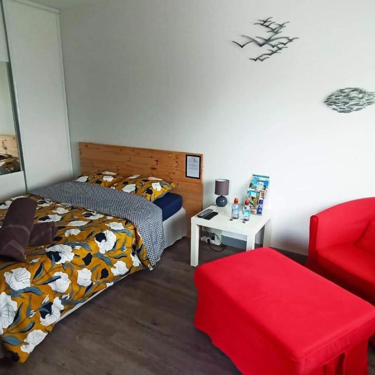 LauRina - Chambre, SDB, terrasse, arrivée autonome - Double Room with Private Bathroom - 1
