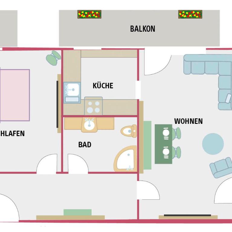 Haus Seeromantik - Superior Apartment mit Balkon und Seeblick - 17