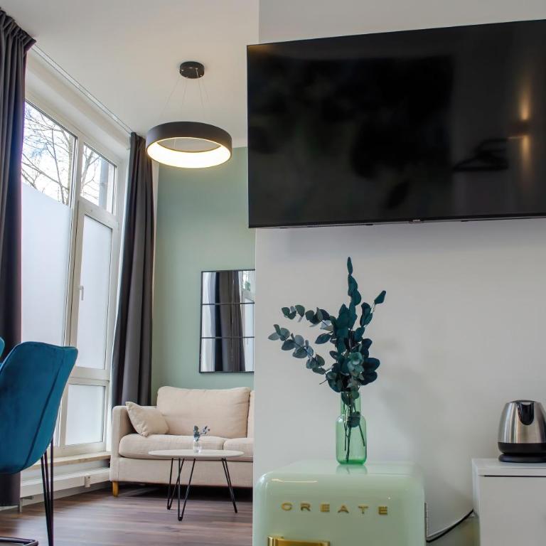 HOMELY STAY Studio 6 - Your Comfortable Self-Check-In Studio in Munich - Estudio - 7