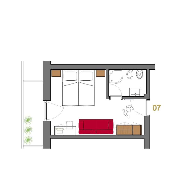 Residence Haus Ragen - Camera Matrimoniale/Doppia con Letti Singoli con Vista - 5