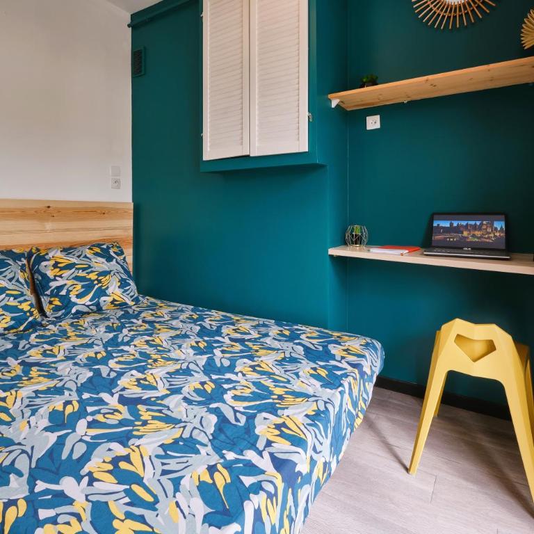Tout confort ! Climatisation, Centre-ville, Parking, Terrasse, WiFi, Netflix - Apartment - 12