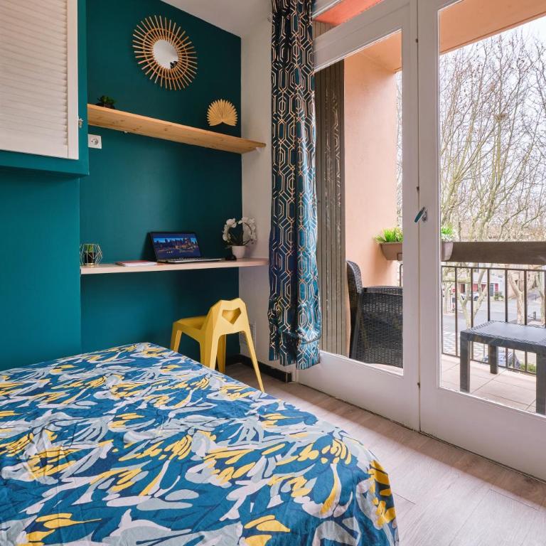 Tout confort ! Climatisation, Centre-ville, Parking, Terrasse, WiFi, Netflix - Apartment - 11