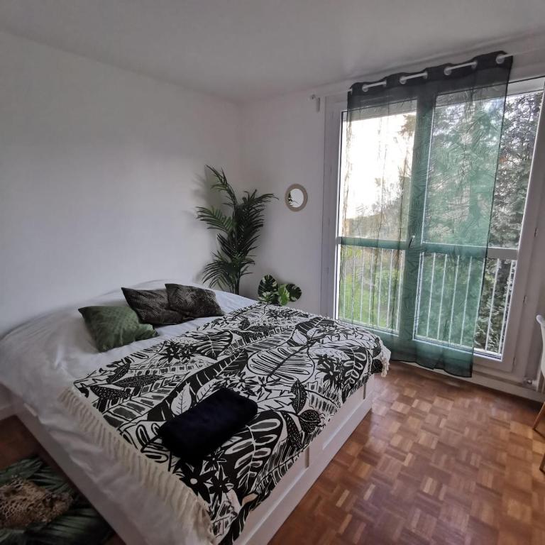 Chambre Jungle - Tout confort Saint Marceau - Apartment With Shared Bathroom - 2
