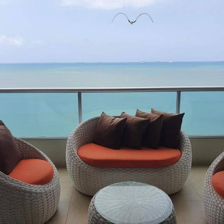 Departamento al pie del mar con hermosa vista / Torre Oceánica - Apartamento de 3 dormitorios - 7