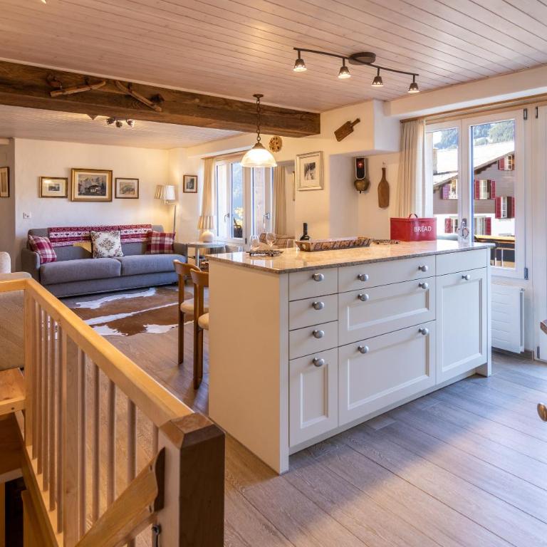 Chalet Schweizerhof 1 - Apartment mit Blick auf die Berge - 2