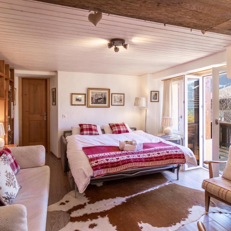 Chalet Schweizerhof 1 - Apartment mit Blick auf die Berge - 13