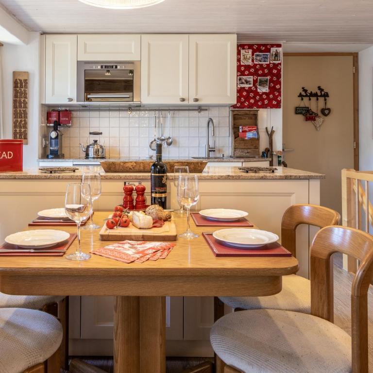 Chalet Schweizerhof 1 - Apartment mit Blick auf die Berge - 9
