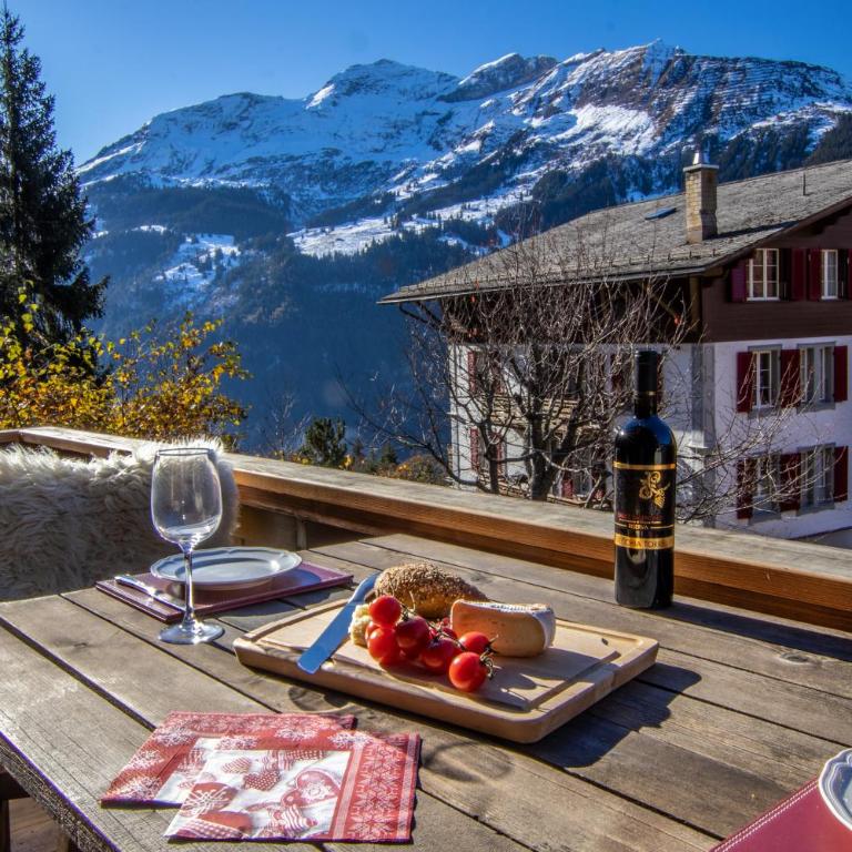 Chalet Schweizerhof 1 - Apartment mit Blick auf die Berge - 6