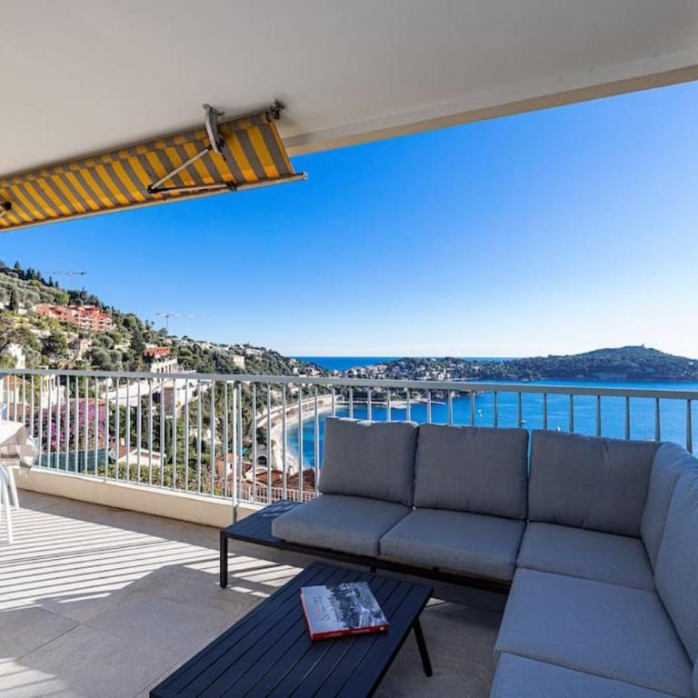 Villefranche Sur Mer:Appartement-villa, Vue mer, jardin, parking. - Appartement 2 Chambres - 25