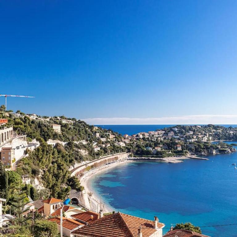 Villefranche Sur Mer:Appartement-villa, Vue mer, jardin, parking. - Appartement 2 Chambres - 24