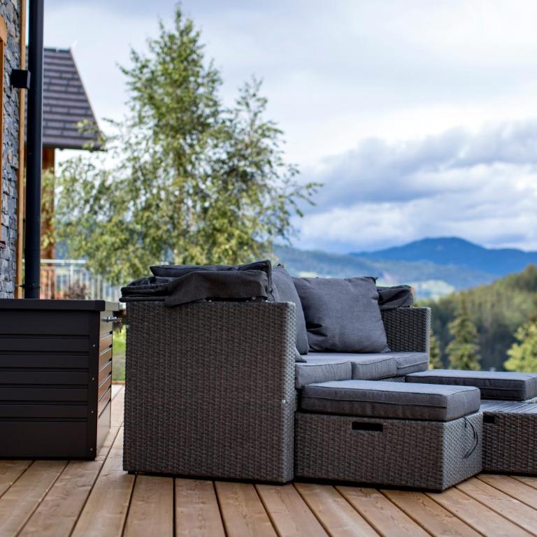 Bergfreude - Ruhe und Aussicht auf 1140m - Apartment mit 1 Schlafzimmer - 1