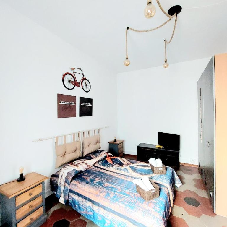 Trastevere In Bike - Con Wi-Fi e AC - Appartamento con 2 Camere da Letto - 35
