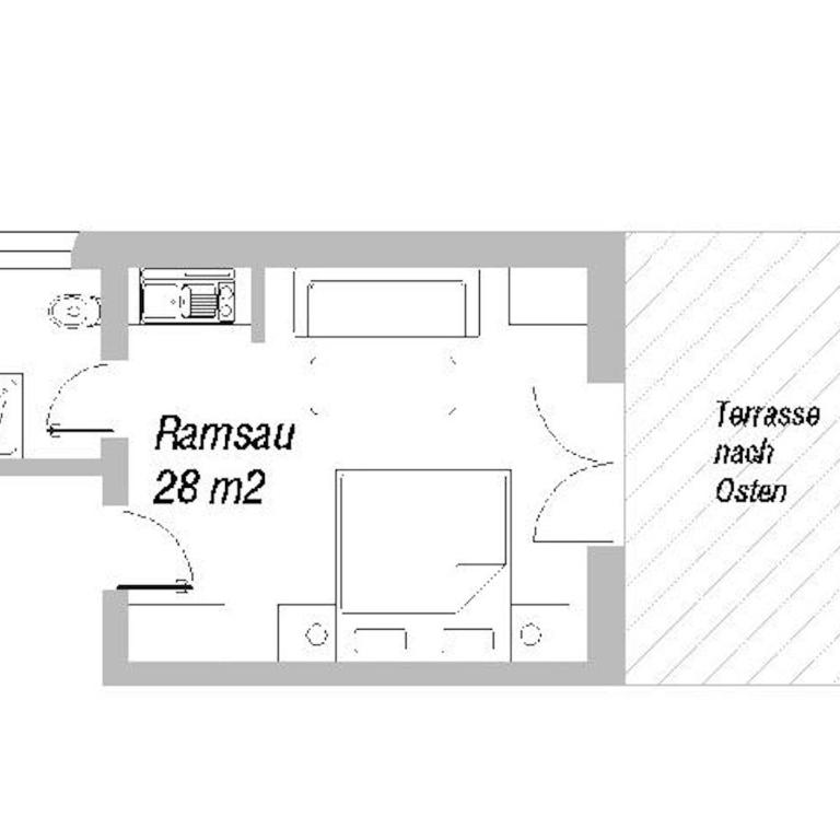 Ferienwohnungen Almbrünnerl - Chiemgau Karte - Apartment mit Gartenblick - 4