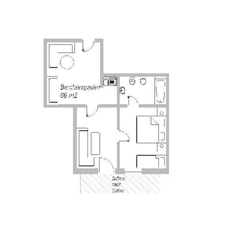 Ferienwohnungen Almbrünnerl - Chiemgau Karte - Apartment mit 1 Schlafzimmer - 7