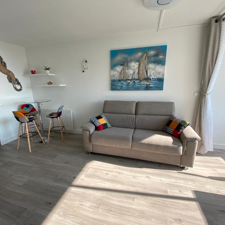 Studio front de mer 'Le Soleillan' - Appartamento Monolocale con Vista Mare - 6