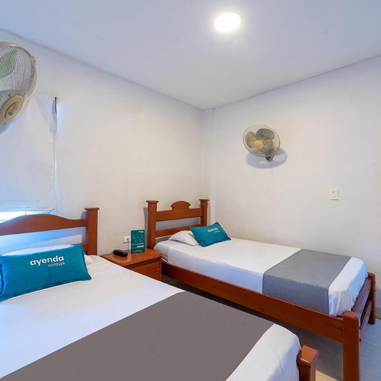 Hotel Nuevo Yalu - Habitación Doble Estándar - 2 camas - 1