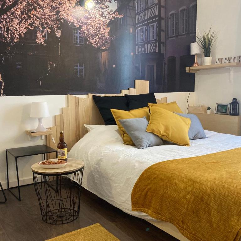Le Garden Studio Centre-ville Mulhouse - Appartamento con 1 Camera da Letto - 1
