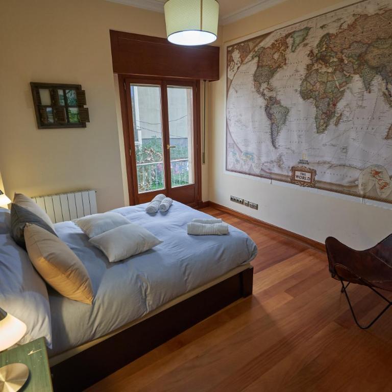 Apartamento BIO Exclusivo con mirador en Bilbao y aparcamiento público gratuito - Two-Bedroom Apartment - 88