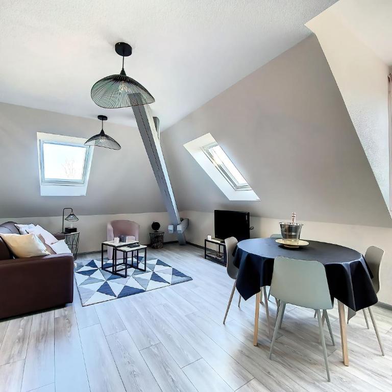 Chez Nat&Mat- Colmar gare- Parking gratuit - Appartement 1 Chambre - 2