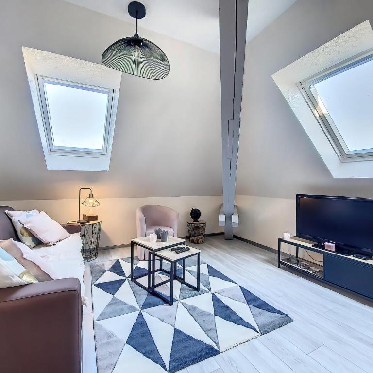 Chez Nat&Mat- Colmar gare- Parking gratuit - Appartement 1 Chambre - 10