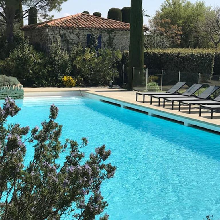 Bastidon avec piscine Gordes Lubéron - Maison 2 Chambres - 3