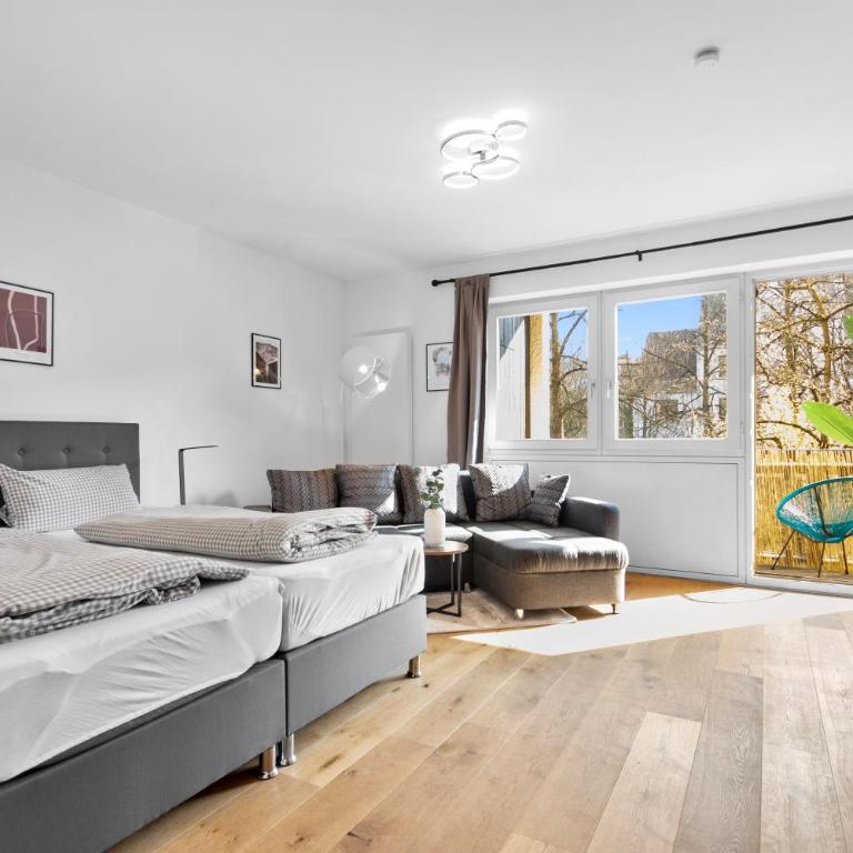 Flatista Homes - Hirschgarten - Apartment mit 3 Schlafzimmern - 4