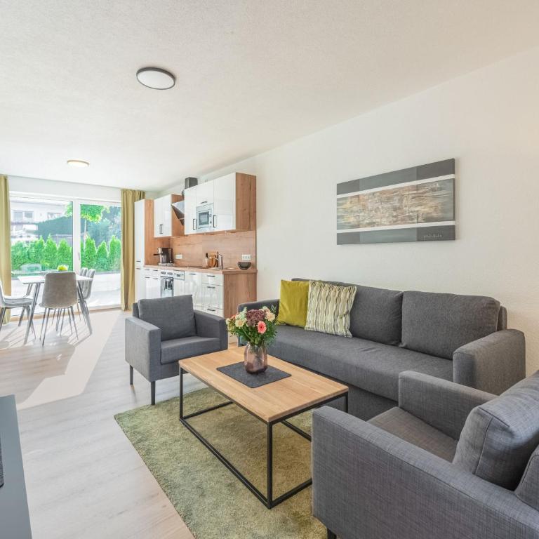 Apartment Alpenherz - Apartment mit 2 Schlafzimmern und Terrasse - 8