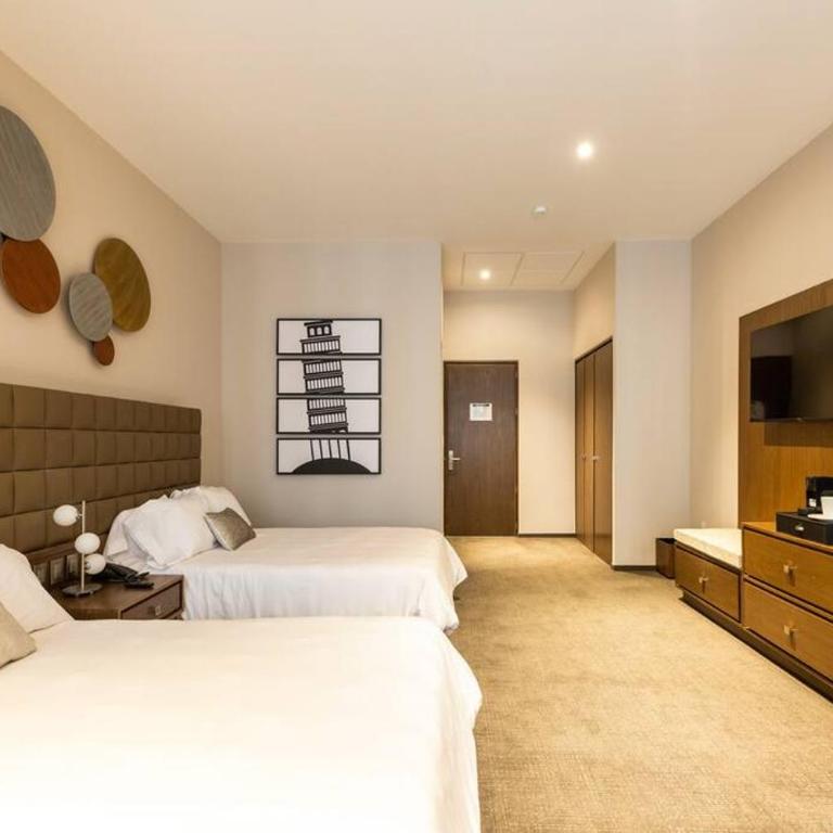 Antigua Hotel Boutique - Deluxe Double Room with Two Double Beds - 3